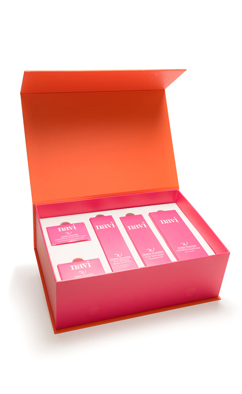 NAVI, Doris Wagner Cosmetics, luxury skincare, vegan skincare, skincare package, cruelty free cosmetics