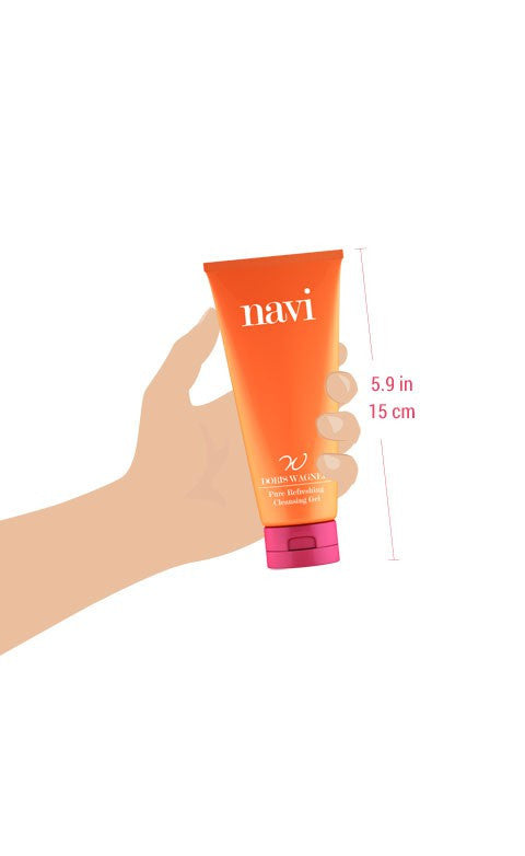 Doris Wagner Cosmetics, NAVI, cruelty free skincare, vegan cosmetics, reduced pores, skin care woman, skin care men